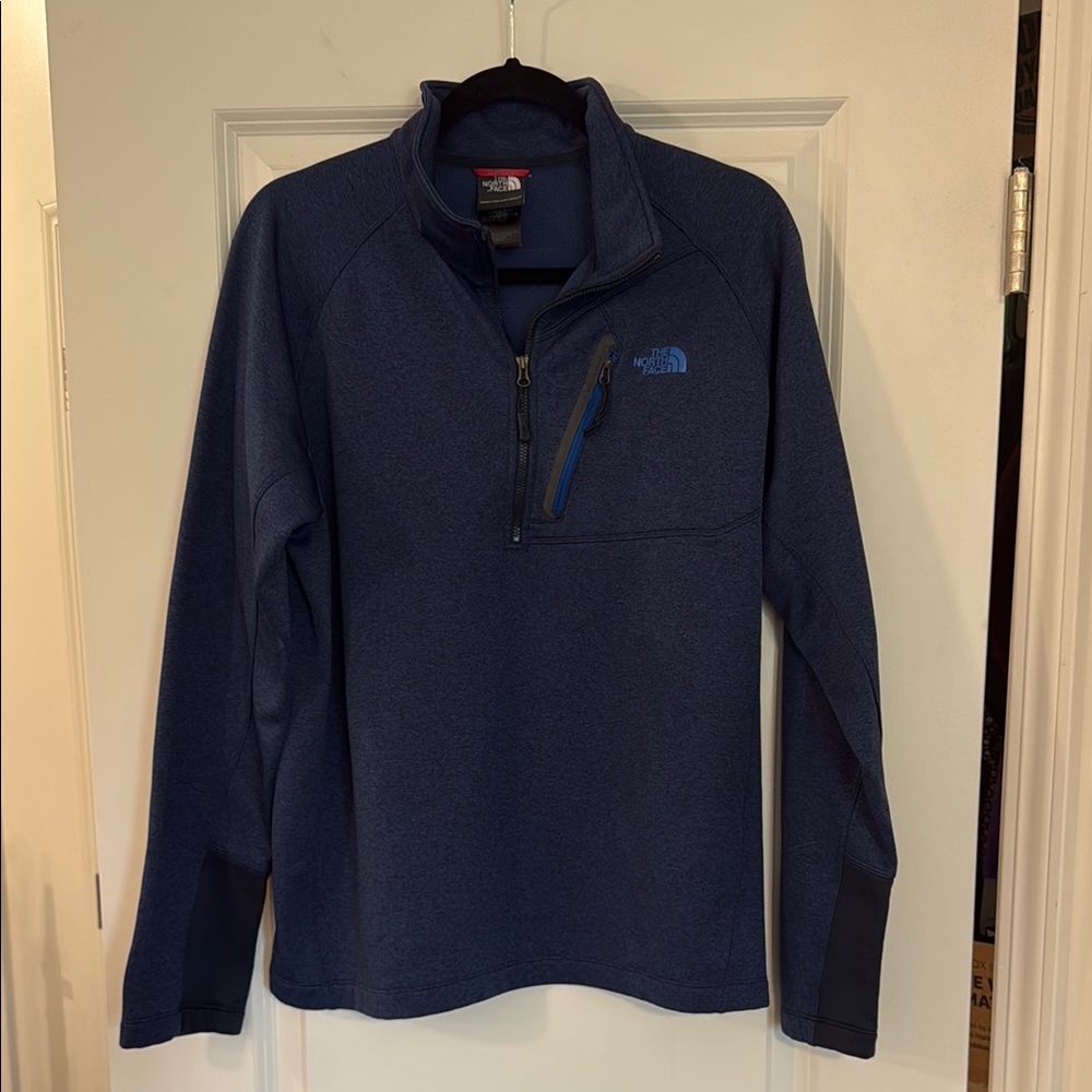 The North Face Navy Quarter-Zip Pullover